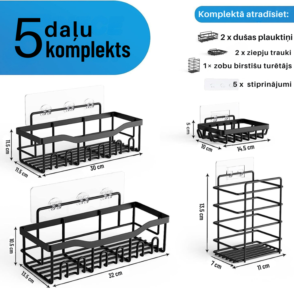 Melari vannas istabas plaukti