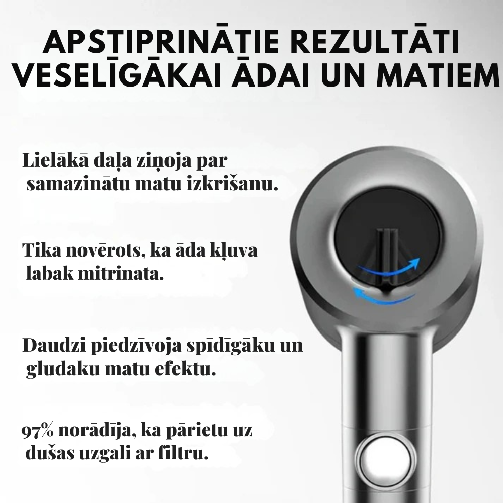 Melari dušas galviņa