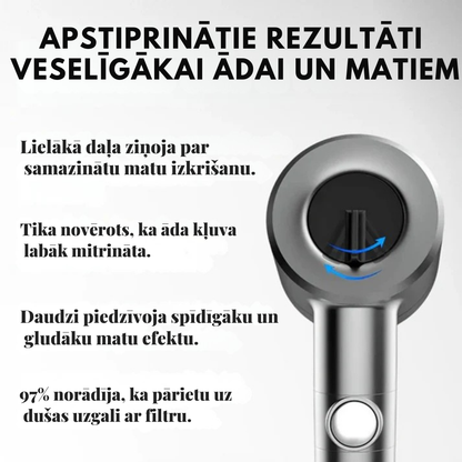 Melari dušas galviņa